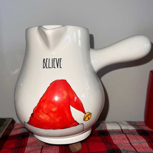 Rae Dunn BELIEVE COCOA POT 🇺🇸 release - Picture 1 of 1
